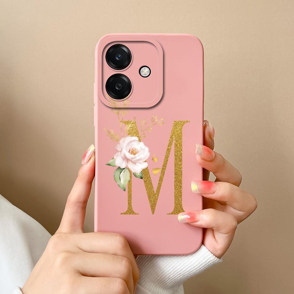 For Oppo A40 A40m A60 A80 Case Simple Letters Soft Liquid Silicone Anti Drop Phone Back Cover For Oppo A 60 4G 5G Couple Bumper