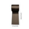 4.5M/Roll Realistic Wood Grain Repair Adhensive Duct Tape Floor Furniture Renovation Skirting Line Sticker Home Decoration