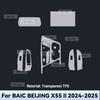 Interior TPU for BAIC BEIJING X55 II 2024 2025 Protective Film Cover Anti-Scratch Gearbox Panel Navigation Screen Automotive
