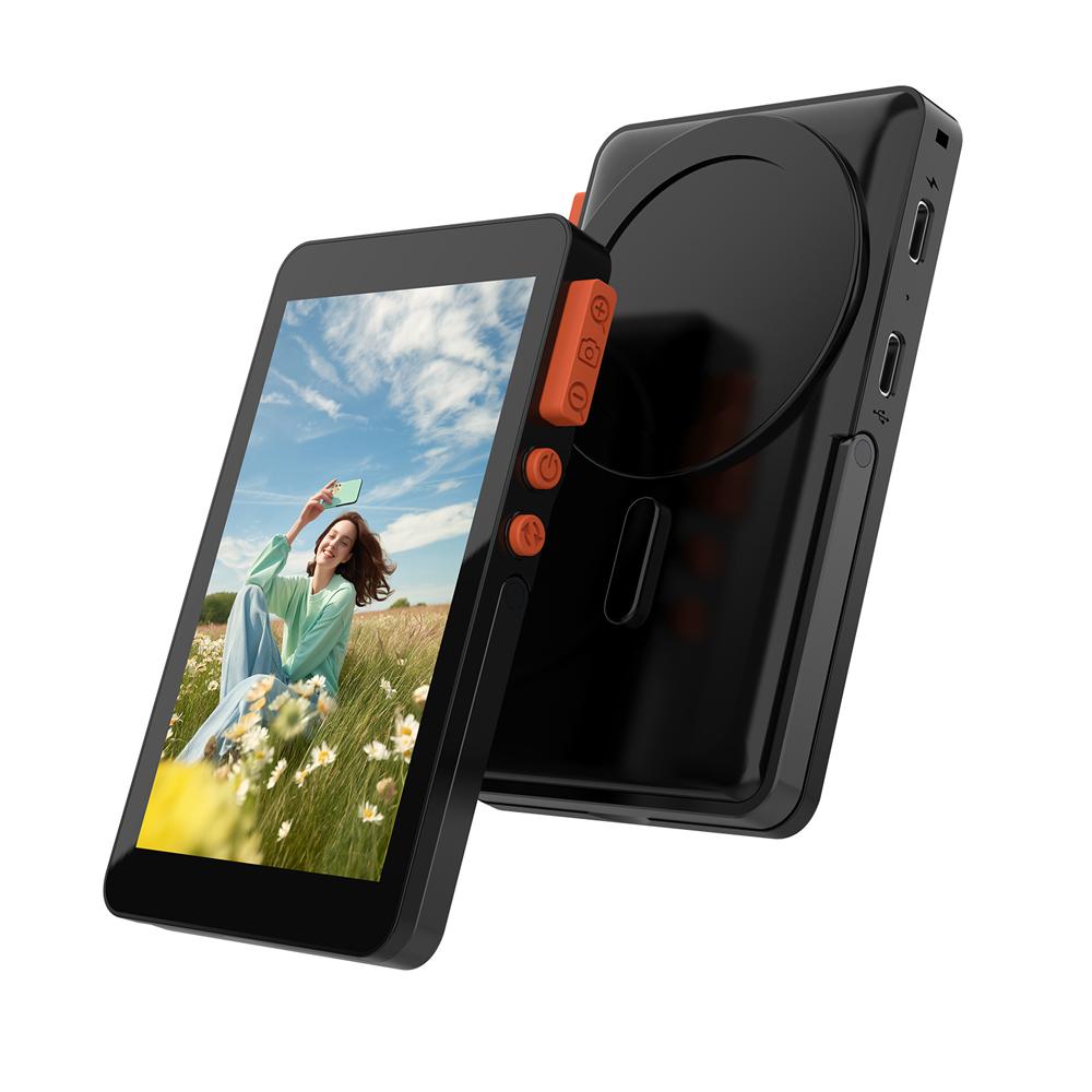 Ultra Magnetic Phone Selfie Monitor Screen for Mobile with Back Desktop Stand for Selfie Vlog Live Stream Photography RK-X40F