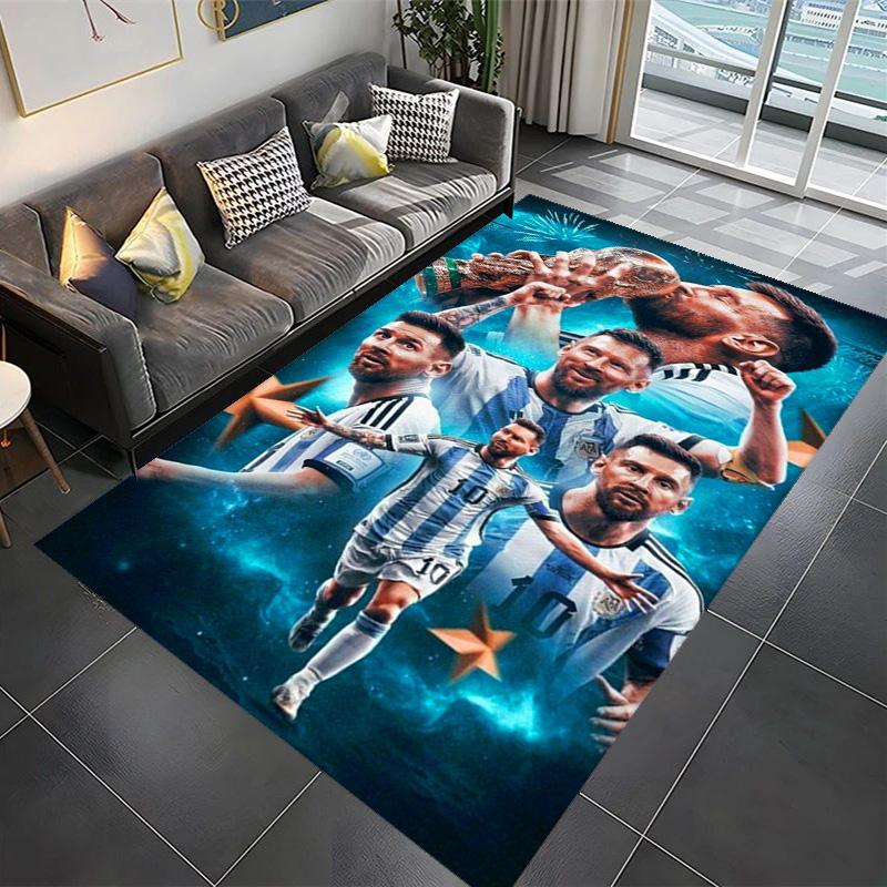 Lionel Messi: FC Barcelona Legend carpet Doormat Home Decor Fashion Office chair cushion Doormat