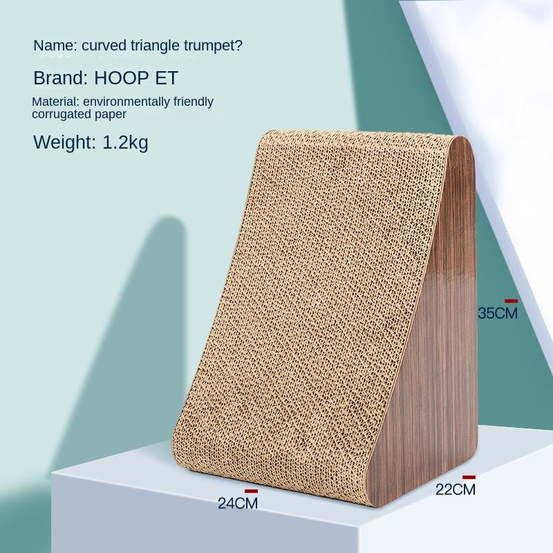 Neue Katzenspielzeuge Katzenkratzbrett Möbel Haustier Krallenschärfer Kletterrad Pfoten Katzenturm mit Loch Interaktives Katzenregal