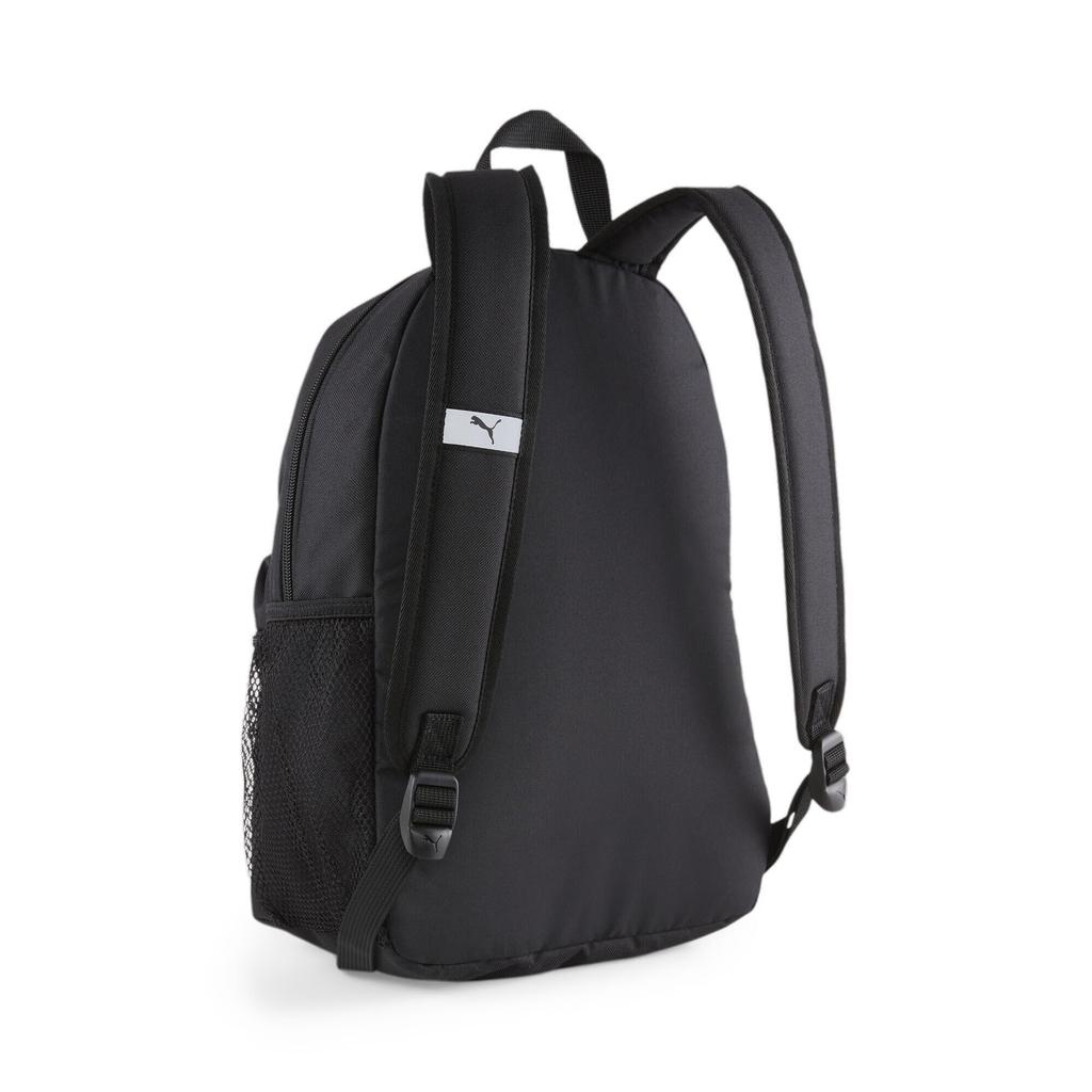 Puma Phase Small Backpack for Black Kids, Spring/Summer 2024, (01)