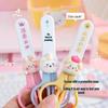 Adorable Cartoon Kids’ Craft Scissors with Safety Cover - Perfect for School, Office, and Home