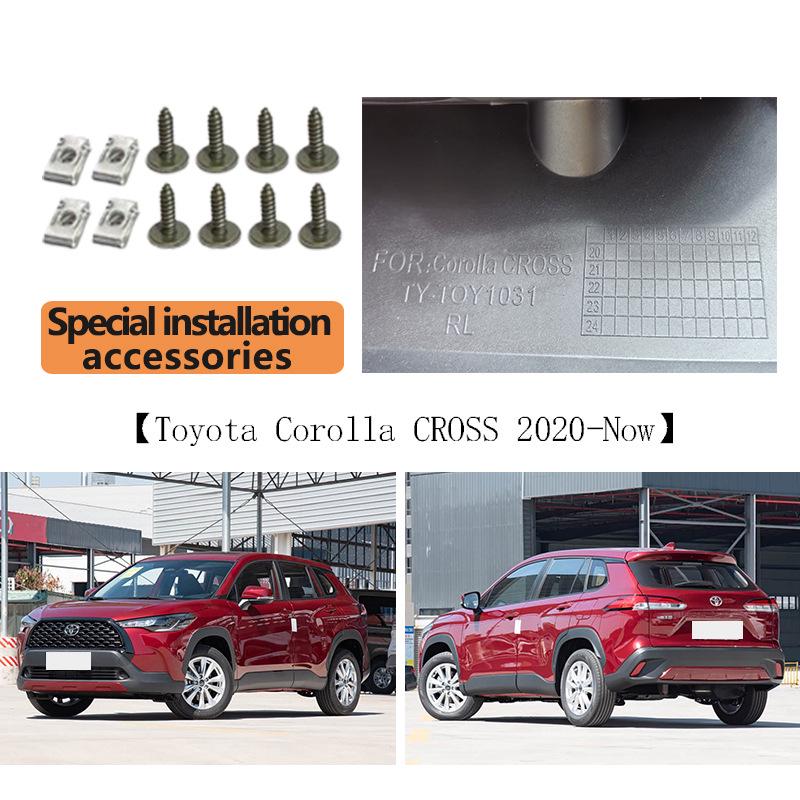 Vordere & Hintere Schmutzfänger für 2020-2025 Toyota Corolla CROSS