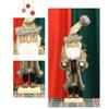 Christmas Nutcrackers Ornament Small Wooden Soldier Christmas Decorations Nutcrackers Figure Ornament for Table Shelf