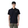 Li-Ning Versatile Simple Fashion Solid Color Pullover Short Sleeve Polo Shirt Men Tops Black APLW517-2