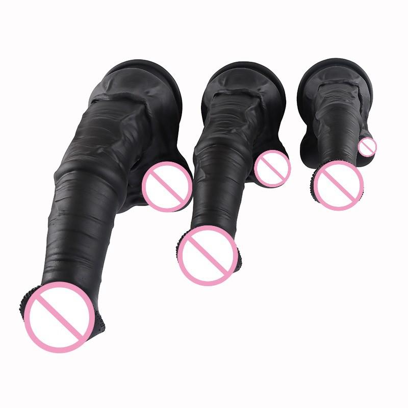 Liquid Silicone Simulation Horse Penis Female Masturbation Bulky