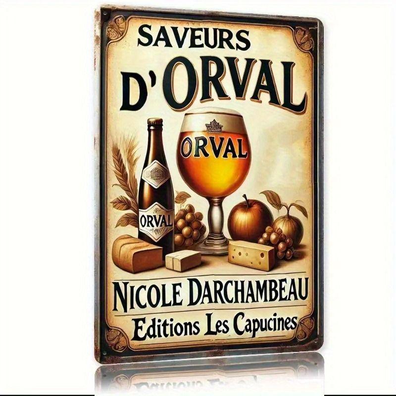 Vintage Drinks Wall Poster Metal Tin Sign 20x30cm