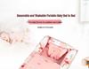 100% Cotton Satin Baby Crib: Foldable Newborn Sleeping Bed, Multifunctional Bionic Bed