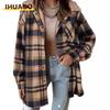 Γυναικεία Vintage Casual Ζακέτες & Παλτό Φθινόπωρο Χειμώνας Μακρυμάνικα