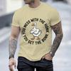 Funny Goose You Mess With The Honk Tshirt Unisex Sarcastic Goose Meme Graphic Tee Casual Short Sleeve Unisex Y2k Tops