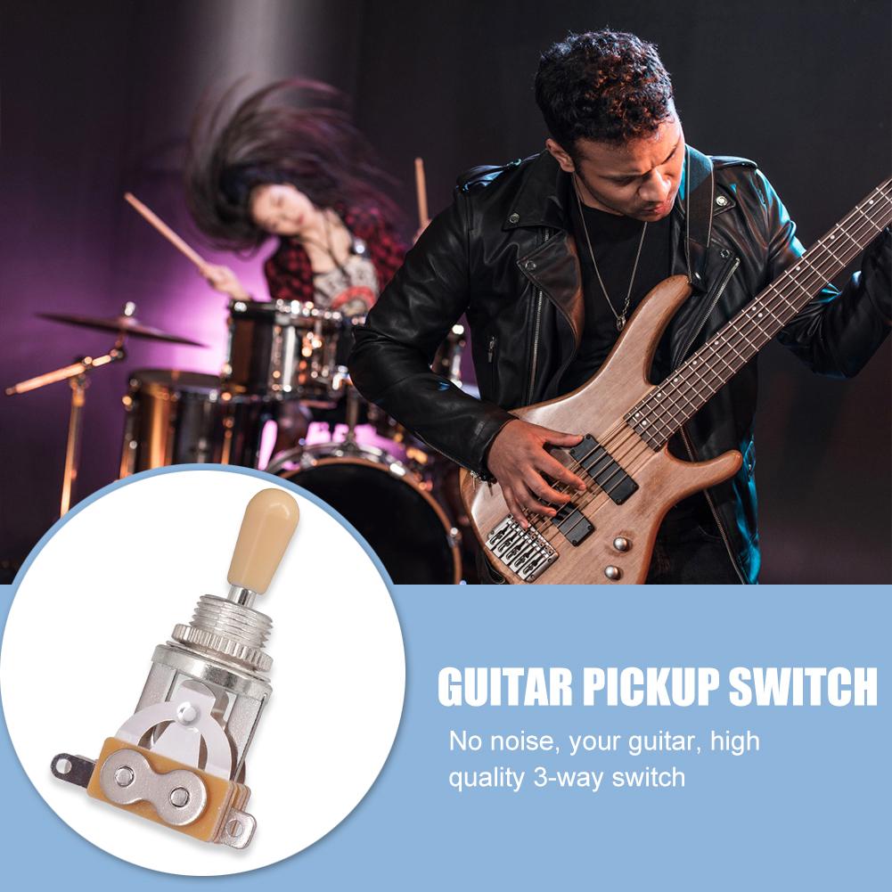 3 Way Guitar Selector Pickup Toggle Switch with Tip Cap for  Les Paul New Pickup Toggle Switch Musical Instruments Guitar Access