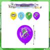 Rick And Morty Fans Child Birthday Party Decoration Anime Character Cake Topper Balloon Set Baby Shower Banner Adults Kids Gift