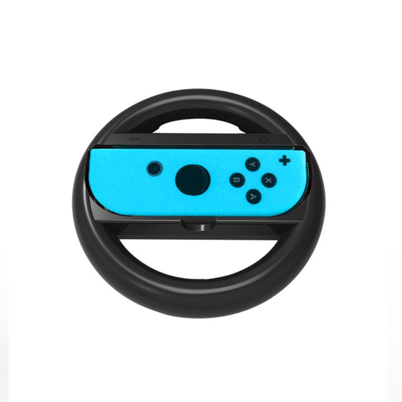 2pcs Racing Steering Wheel for Nintendos Nintend Switch Joy Con Controller Handle Grips for Nitendo Switch Games ABS Material