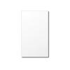 Panasonic Cosmo Series Wide 21 Waist High Cover Plate for 1 Series with Mounting Frame White WT8061W