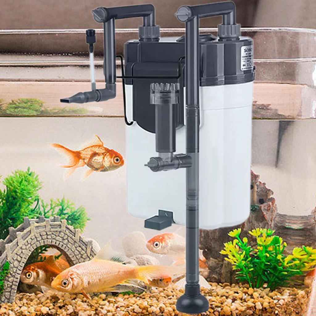 Aquarium Filter Betta Accessories Low Noise Clear Air Supply Submersible Internal