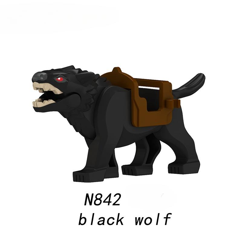 Medieval Series Werewolf Knight Building Block Children's Toys