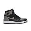 Air 1 Retro High OG 'Shadow' 2018 (Unisex) Black / White-Medium Grey Vintage Basketball Shoes 555088 013