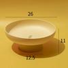 Nordic PP Fruit Storage Rack Removable Bottom Drainer Basket Candy Plate Home Organizer Kitchen Tool for Vegetable Food Tray