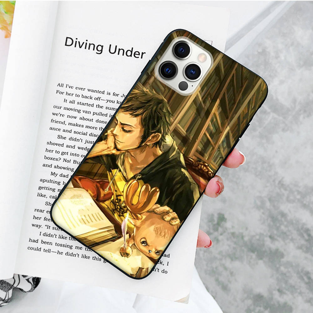 JW60Trafalgar Law Schwarze Softcase-Hülle für Samsung Note 20 Lite S24 Ultra S23 A03 A05 A06 A11 A71 A15 A16 A13 A24 A25 A33 A52 A53 A50 M55 M35 Plus