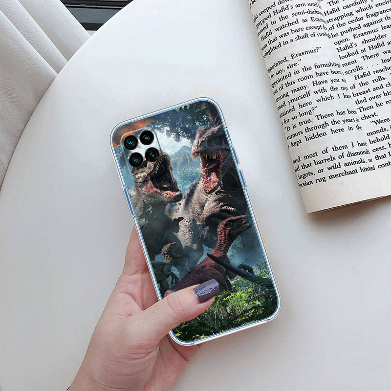 MH40 Dinosaur Phone Case for Motorola Edge 20 30 S30 40 50 Fusion Lite Plus Pro Neo Ultra One Power Action Macro Hyper Vision Zoom