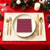 20pcs Disposable Napkins with Snowflake Pattern Print for Wedding,Parties,and Daily Use for Thanksgiving Fall Christmas Table Decoration
