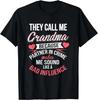 They Call Me Grandma Partner In Crime Tee Gift Unisex T-Shirt