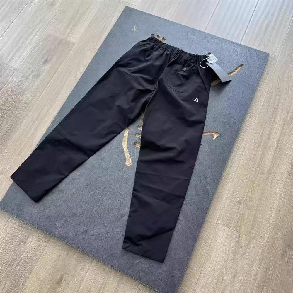 

2025 Универсальная уличная рабочая одежда: Стильные унисекс повседневные брюки для хай-стрит. Large чёрный