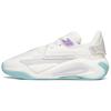 Life Collection Low Top Skateboard Shoes Women's White Purple 122118083S-2