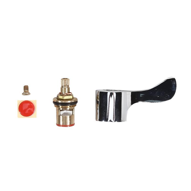 Kit di conversione con maniglia a leva per rubinetto del lavabo, reviver maniglia rubinetto, uso a 1/4 di giro, per accessori da cucina