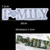 Home Love Silicone Mold Letters Epoxy Resin Mould for DIY Resin Crafts Casting Molds Home Decoration Jewelry Making Tool