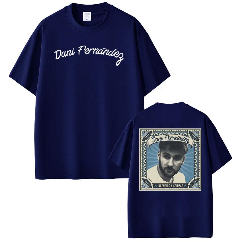 Rapper Dani Fernandez Vintage Graphic T-shirts Men Hip-hop T-shirts 2026 Spring Summer Cotton HarajukuStreetwear T-shirts