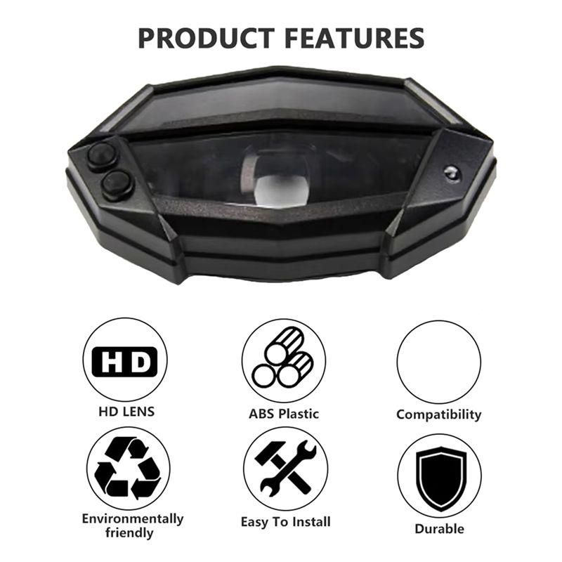 WO-Motorcycle Speedometer Instrument Case Gauge Odometer Tachometer Housing Cover For KAWASAKI Z1000 2014-2022