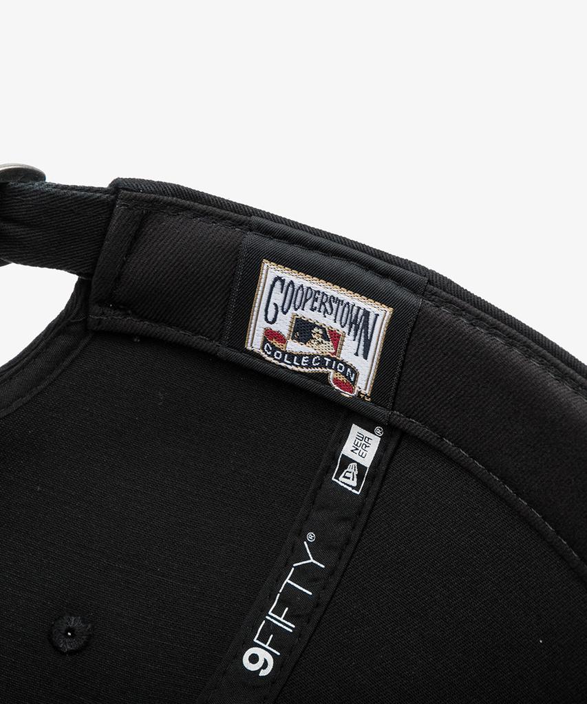 NEW ERA Mlb Cooperstown New York Yankees Big Logo Retro Crown Strapback Black