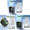 Outdoor Portable Waist Fan With Typec Rechargeable For Summer Cooling
