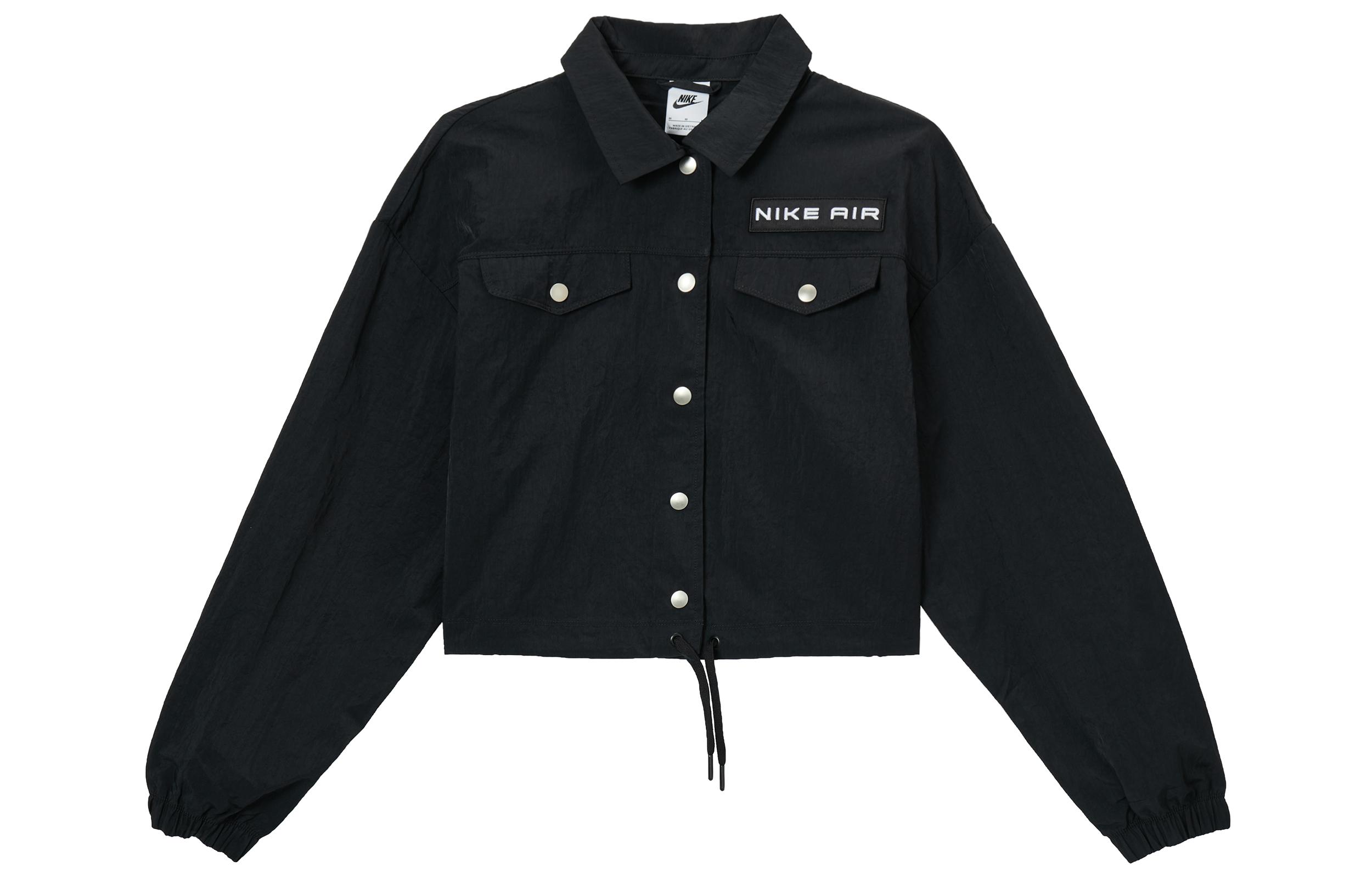 Nike Jackets Women s Black Lapel Moderate Other FB8078-010 L