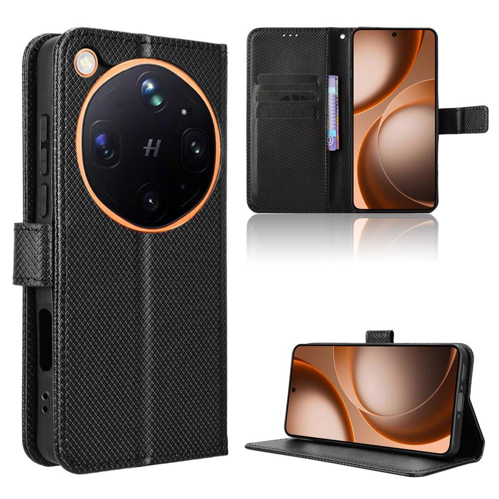 

Flip Cover Compatible for OPPO Find X9 Ultra Leather Case [Flip Vintage Leather] Shockproof Durable Retro Phone Case for OPPO Find X9 Ultra чёрный
