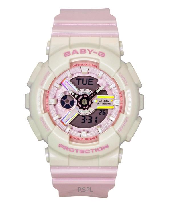 Casio Baby-G Analog Digital Resin Strap Pink Dial Quartz BA-110PD-4A 100M Women s Watch