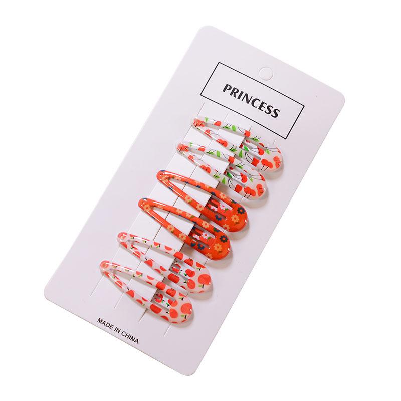 1Set Cute Candy Colors Dripping Hairpins BB Clip Girls Children Hair Clip Pin Barrette Accessories Women Kids Hairgrip Headdress