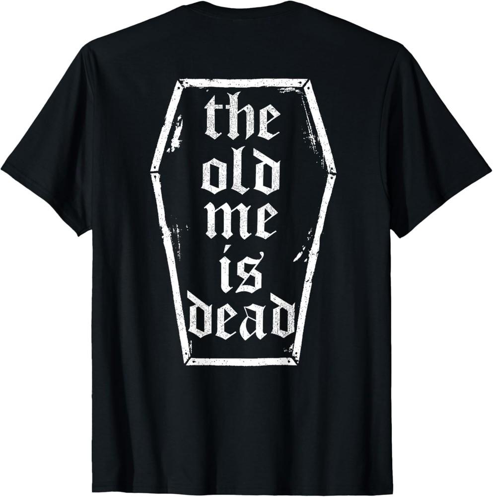 

Старый Я Мертв В Гробу Смешной Винтажный Спортзал (НА СПИНЕ) Футболка унисекс 2XL