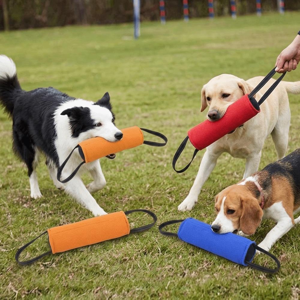 Wear Tough Dog Bite Tug Toy Multi Colors Available Dog Chew Stick  Teeth Grinding Activity