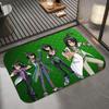 Anime B-Bakugan Floor Mat Diatomite Bath Mat, Quick Dry Absorbent Non-Slip Door Mat