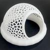 Yousheng Betta Fish Hideout 3D Printed Floating Betta Cave Aquarium Hammock Shrimp Feeder Fish Feeding Ring for Betta or Shrimp Fish Tanks