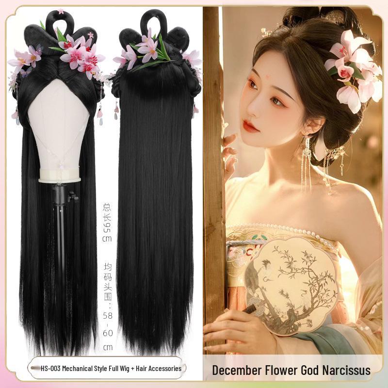 Conjunto de Peinado Doce Diosas Florales: Exquisitos Accesorios para el Cabello de Flor de Camelia de Seda