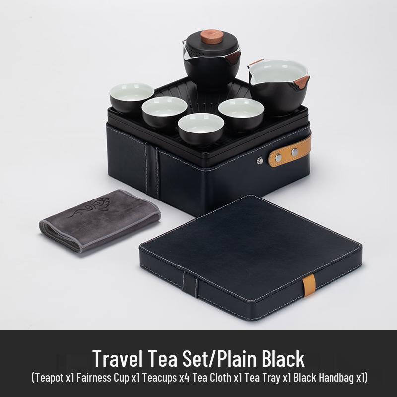 Zen-Inspired Portable Tea Set