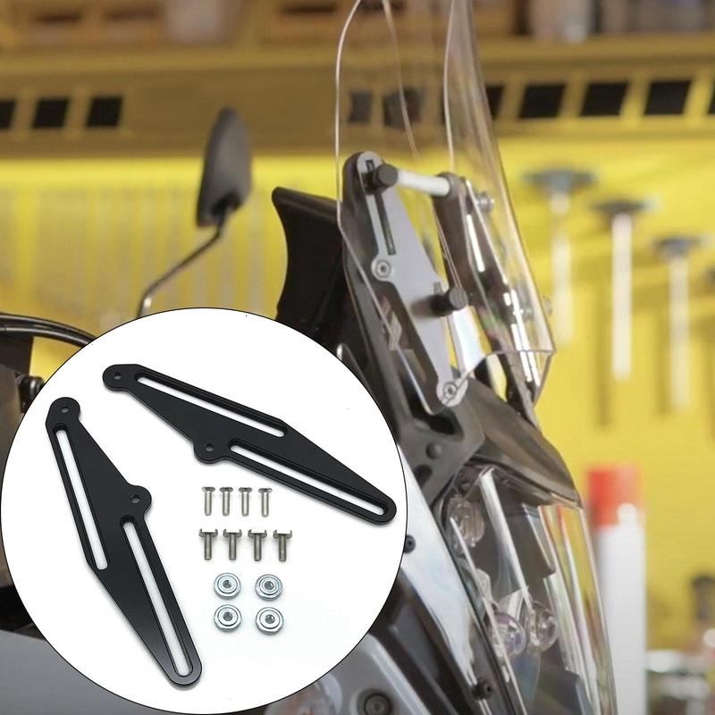 Motorcycle Windshield Adjustment Bracket Windscreen Support Kit for Tenere 700
