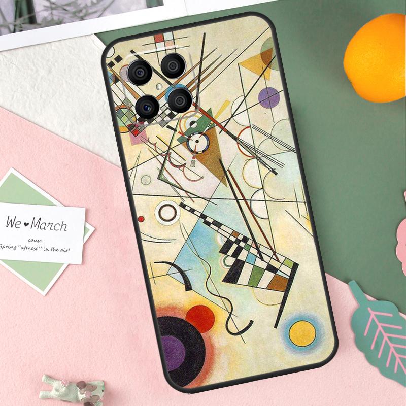 Wassily Kandinsky Abstract Artistic Case For Honor 90 50 70 Lite X9b X9a X8b X8a X8 X9 X9c Honor 200 Pro Magic 7 5 6 Lite Cover