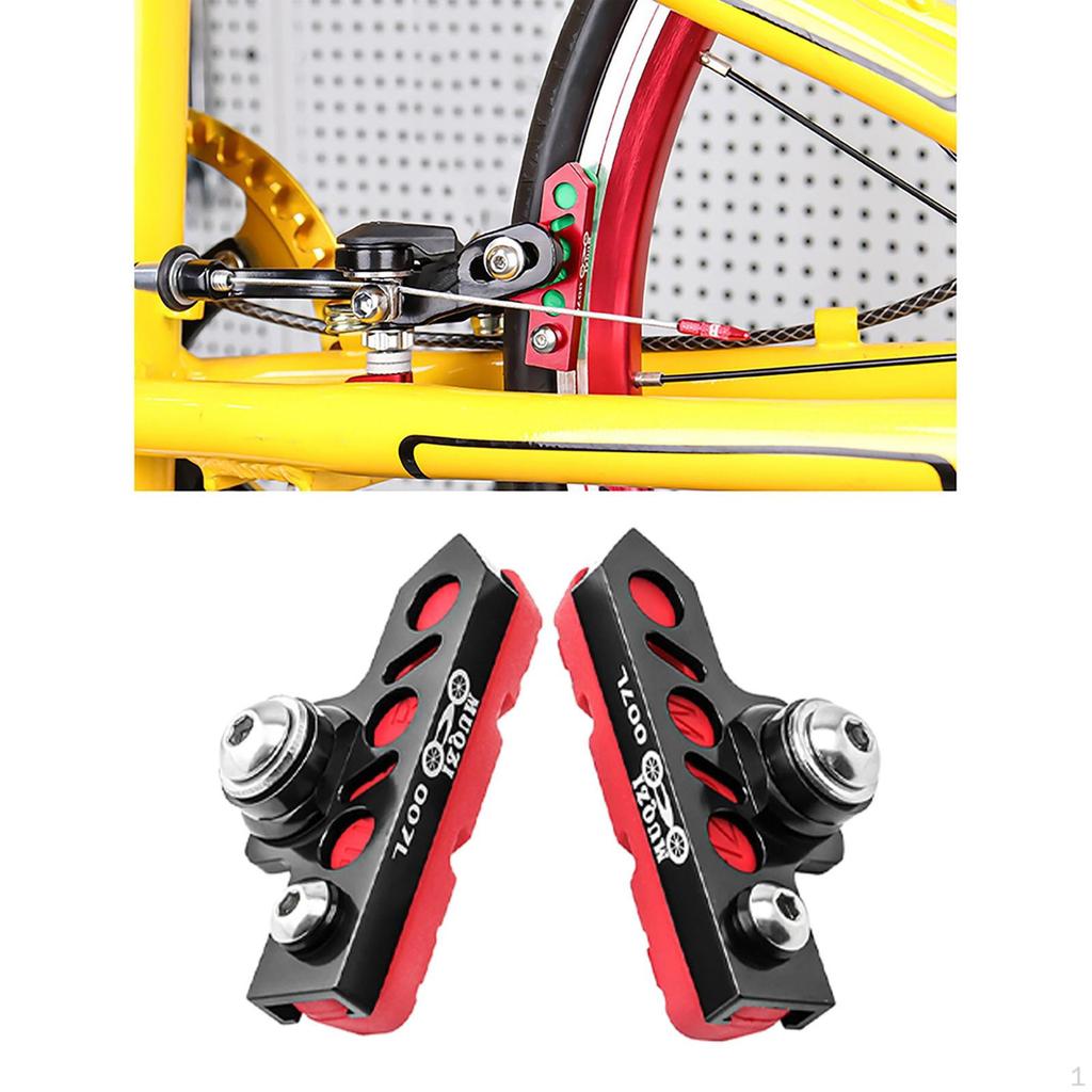 Durable Brake Pads Anti-Skid Fiber Drawer Type Bike Rubber Pad