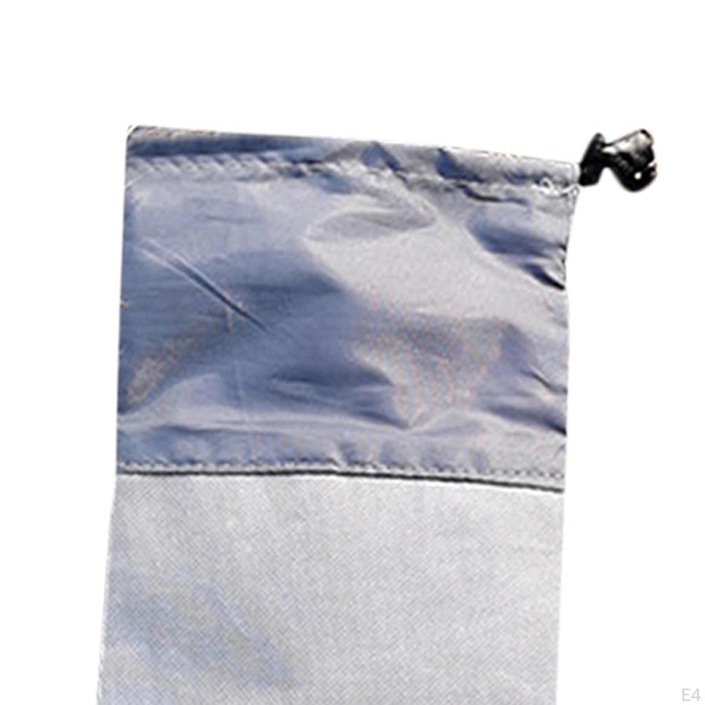 Outdoor Camping Tent Pegs Storage Case Drawstring Carrying Pouch for Trekking Canopy Fishing Hiking